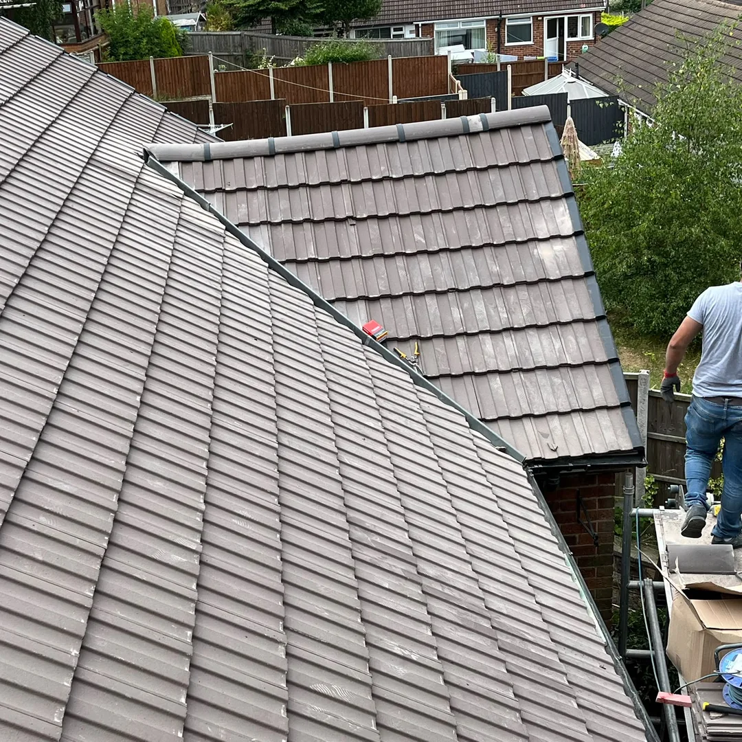 Roofing project by National Roof Care Ltd in Grantham